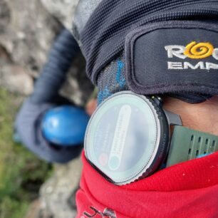 Testování při přechodu hřebene Suchých skal - SUUNTO VERTICAL TITANIUM SOLAR