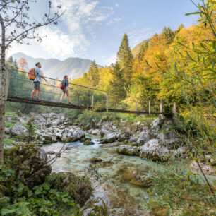 Scenerie kolem řeky Soči poblíž Trenty. Foto Jošt Gantar