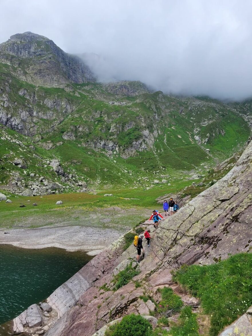 Přechod Orobijských Alp s dětmi