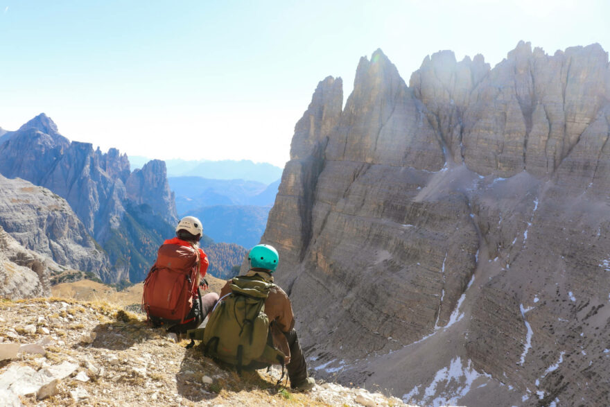 Výstup na Paternkofel ferratou De Luca Innerkofel-Paternkofel patří k nejkrásnějším horským túrám v Dolomitech.