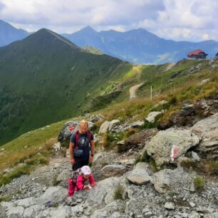 Výstup na Goldeck, Korutany, Alpy, Rakousko.