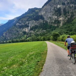 Maltaradweg - cyklostezka k Fallbachwasserfall - nejvyššímu vodopádu Korutan.