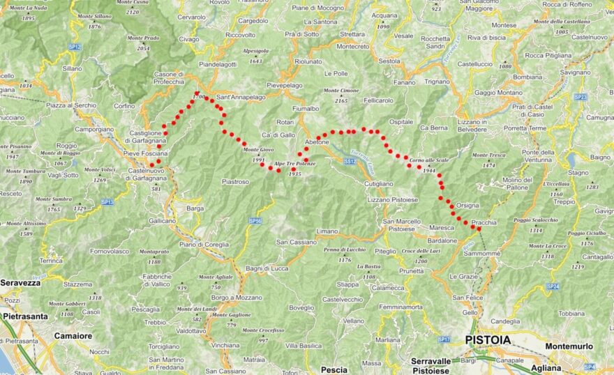 Apeniny, Itálie: podzim v medových horách