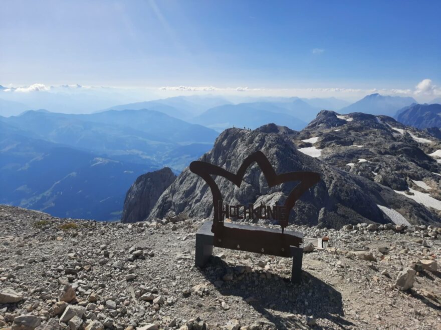 Hochkönig (2941 m) - nejvyšší hora Berchtesgadenských Alp, Rakousko.