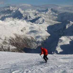 Rakouský skialp a freeride na začátku sezóny může být místy i prašanový