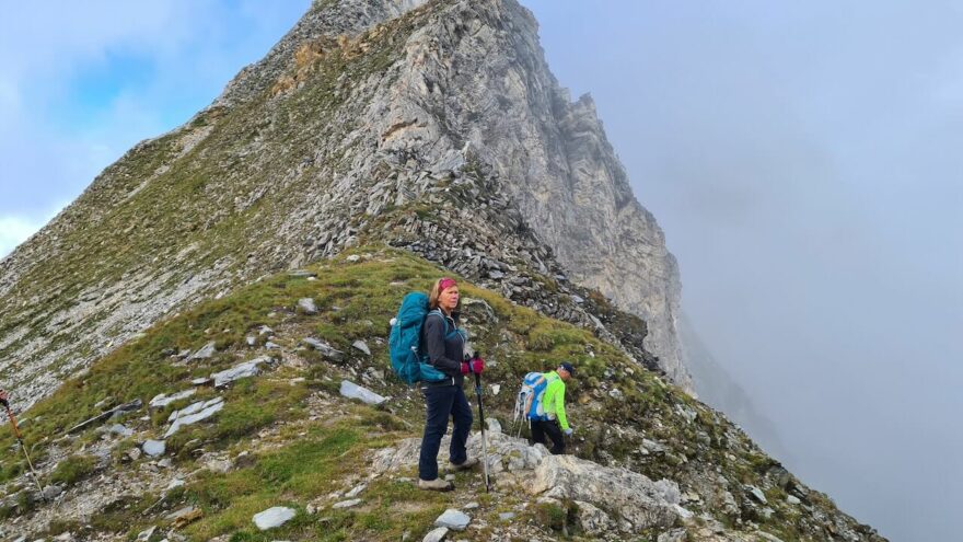 sedlo Steineres Lam 2528 m, Peter Habeler Route