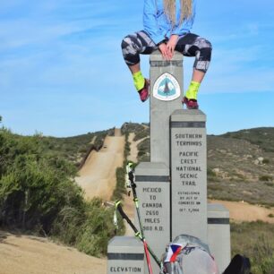 V botách Altra Lone Peak prošla Lůca Pacifickou hřebenovku