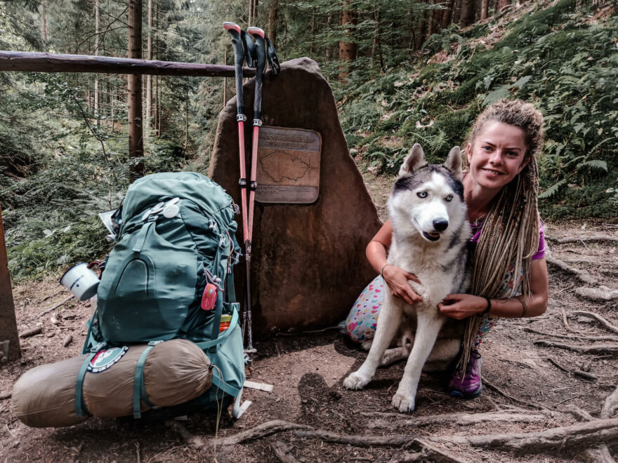 V botách Altra Lone Peak přešla Lůca Stezku Českem