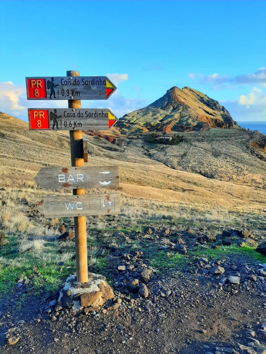 Za vulkanickými skalisky na poloostrov Ponta de São Lourenço, Madeira