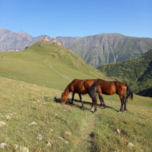 Nádherná příroda kavkazských hor