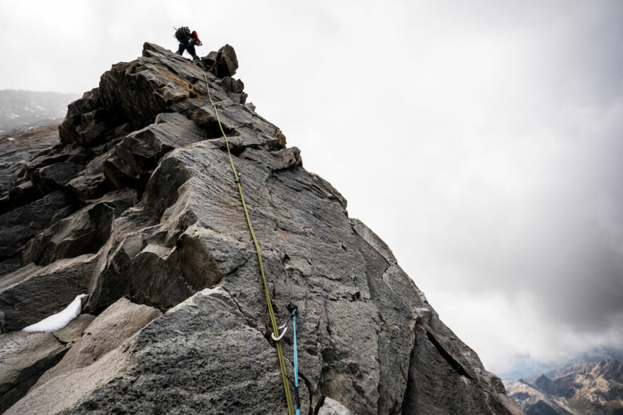 Výstup na Bietschhorn ve Švýcarsku