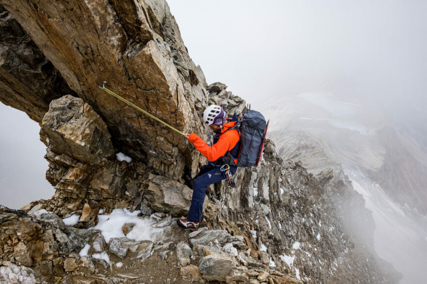 Výstup na Bietschhorn ve Švýcarsku