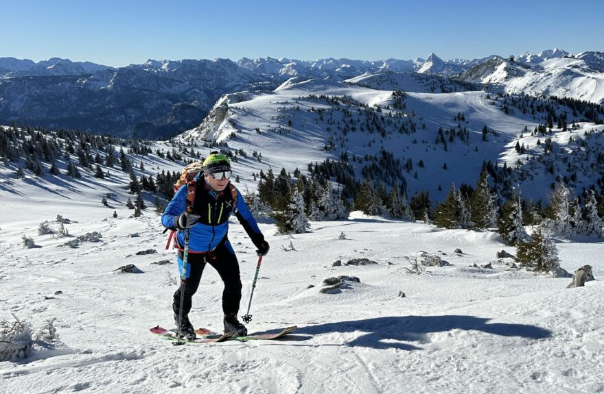 Výstup na vrchol v oblasti rakouského Hochkaru - testování MONTURA SKI STYLE KOMPLET