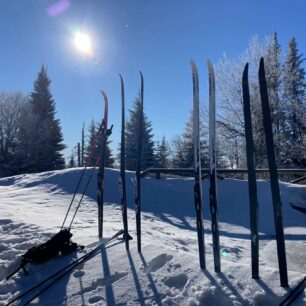 Zima na Poledníku, Šumava, foto Klára Růžková