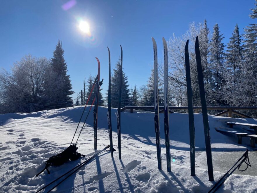 Zima na Poledníku, Šumava, foto Klára Růžková