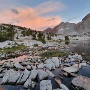 John Muir Trail z jihu na sever