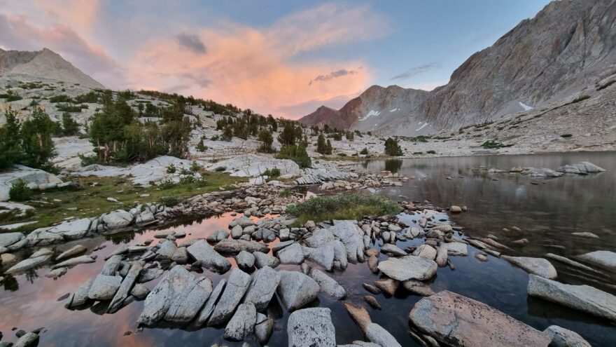 John Muir Trail z jihu na sever