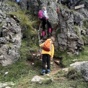 Dětská miniferrata Kidz Klettersteig