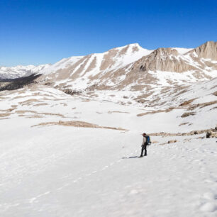 Zasněžená Sierra Nevada