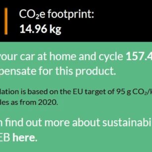 ORTLIEB má snahu o minimalizaci odpadů a odřezků při výrobě a o CO2 neutrální varianty dopravy a balení do obalů z ekologicky šetrných materiálů.