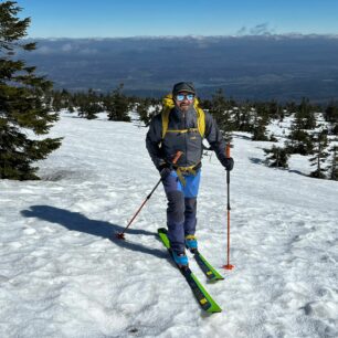 Testování větrovky Direct Alpine ZERO na krkonošských hřebenech