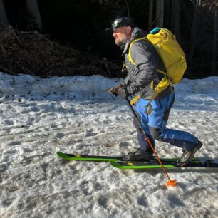 Zátěžový test i během výstupu na skialpech - Direct Alpine ZERO