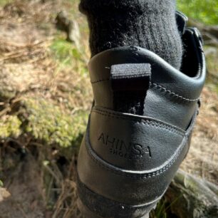 Designové prvky bot Ahinsa shoes Hiker Comfort.