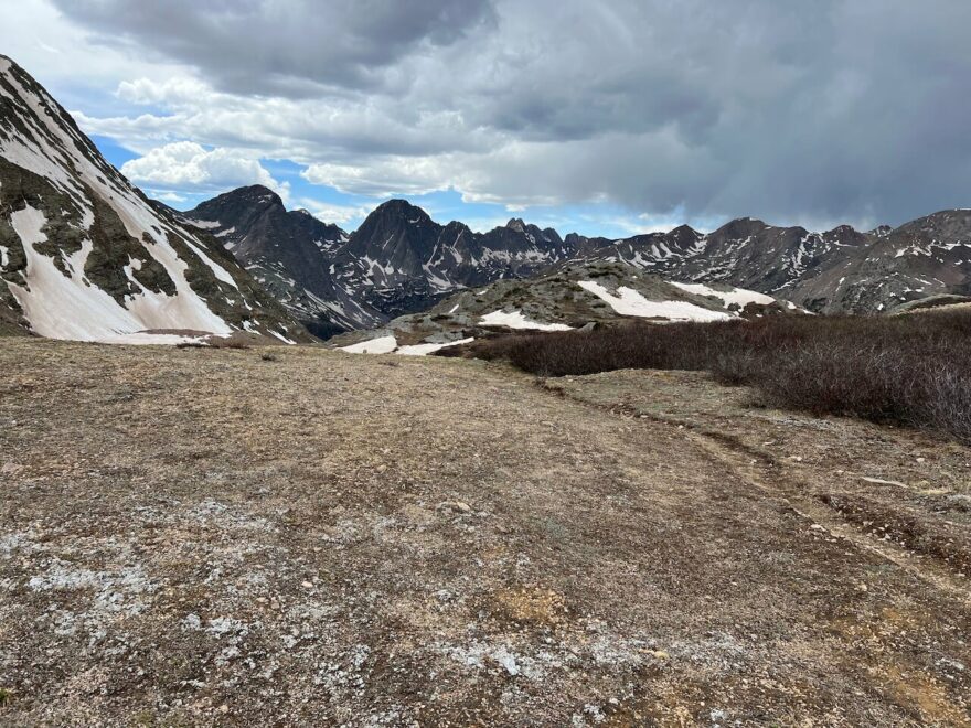 CDT z části kopíruje i Colorado trail