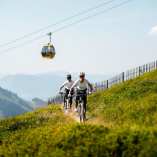 Saalbach: největší rakouský cyklistický region