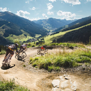 Saalbach: největší rakouský cyklistický region