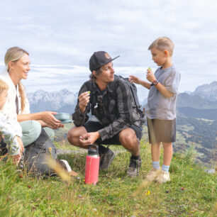 S rodinou do Saalbach Hinterglemm. Foto: Karin Pasterer