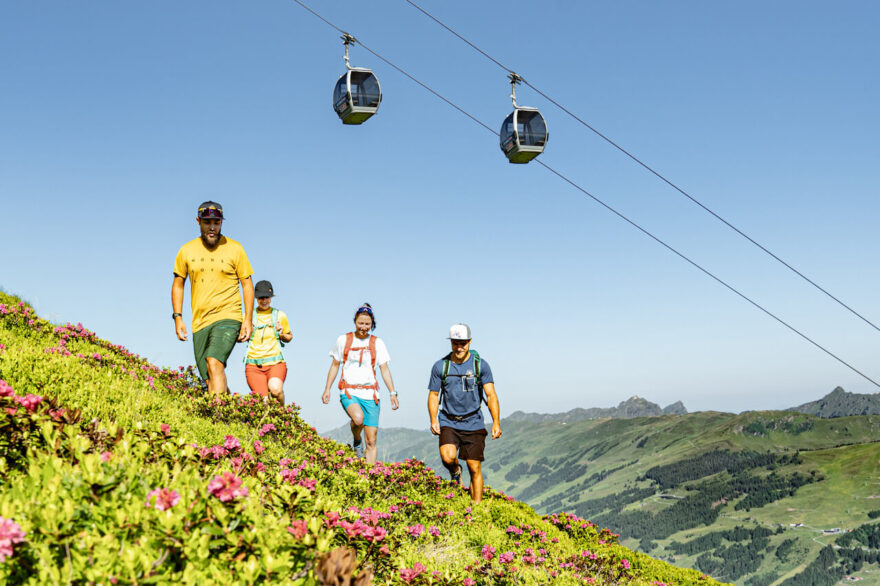 Saalbach: největší rakouský cyklistický region