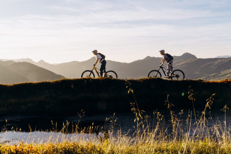 Saalbach: největší rakouský cyklistický region