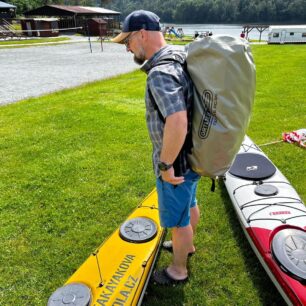 Délka zad u tašky ORTLIEB DUFFLE RC 89