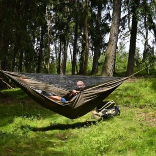 Zapínání moskytiéry - FLYHAMAK OUTDOOR I