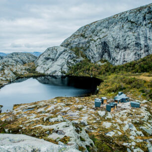 Krajina norského regionu Ryfylke poblíž Lysefjordu. Foto Thomas Rasmus Skaug