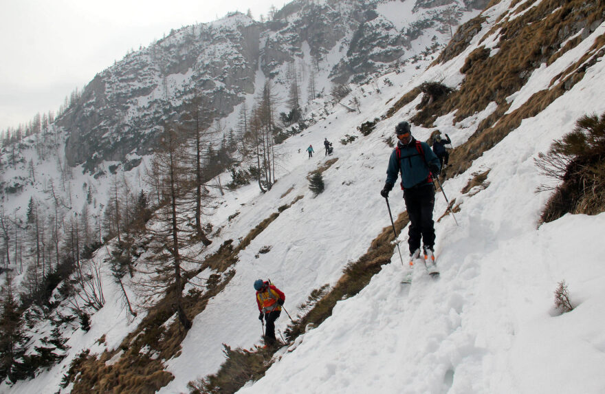 Slovinsko v zimním období nabízí skialpinistům panenské nerozježděné svahy.