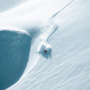 Milovníky jízdy čerstvým prašanem nadchnou v Skicircus Saalbach Hinterglemm Leogang Fieberbrunn terény pro freeride. Foto Moritz Ablinger