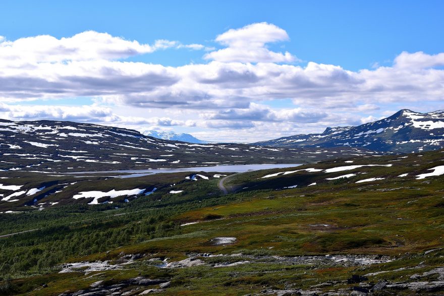 Úchvatná krajina švédského Laponska, Kungsleden.