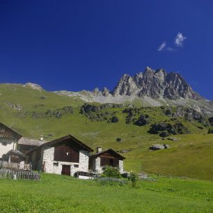 Horské chaty, Alpy, Švýcarsko