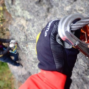 Podzimní via ferrata Vodní brána u Semil