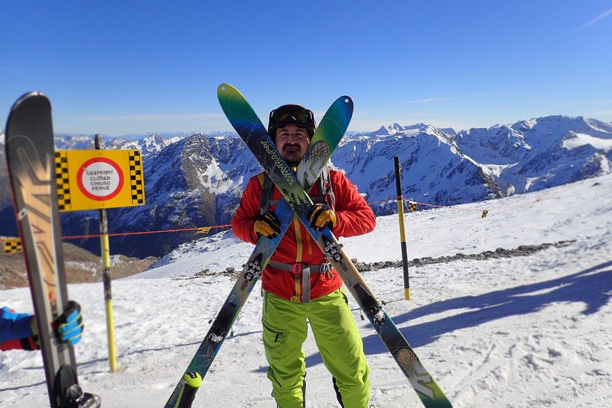 Rukavice La Sportiva a hrany na lyžích