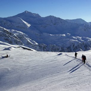 Totes Gebirge, Vysoké Taury nebo Raxalpe - to jsou naše tipy na sněžnicové dobrodružství. Foto Marie Lollok Klementová.