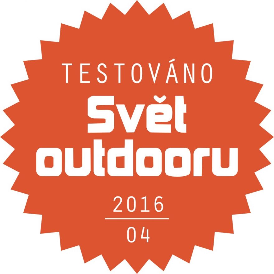 Testováno Světem outdooru 4/2016.