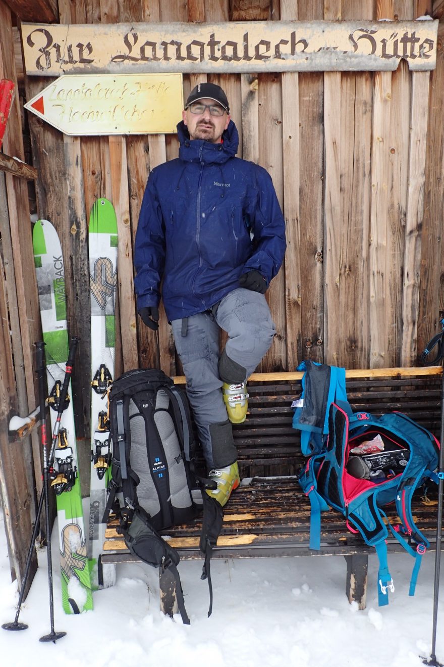 Marmot TOUR PANT kalhoty zvládly i túru za náročného počasí s deštěm a silným větrem.