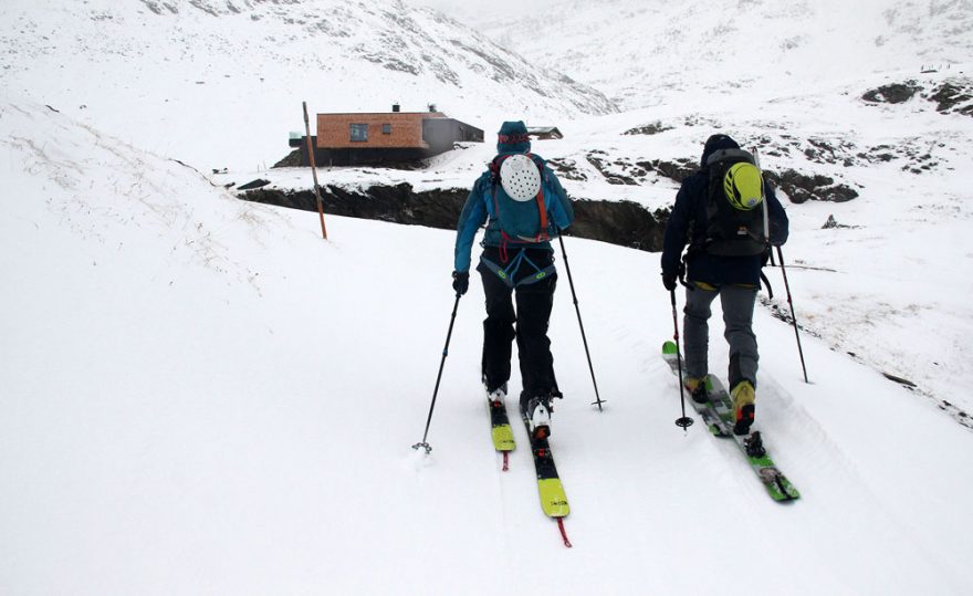 Outdoorová laboratoř na testování kalhot Marmot TOUR PANT.