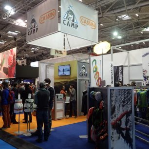 CAMP Stánek na veletrhu ISPO 2017.