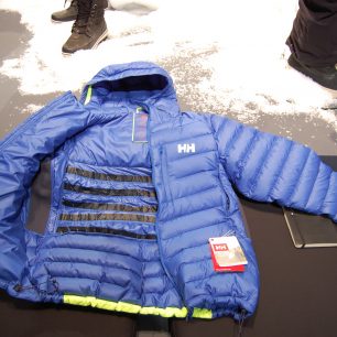 HellyHansen OdinVeor péřovka s odvětráváním v zádech.