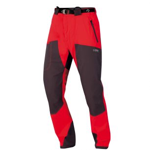 Kalhoty Mountainer Tech red-black.