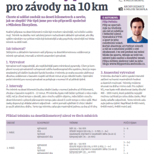 Svět běhu 2017 přináší tréninkové plány na 5, 10 km a půlmaraton pro běžce každé pokročilosti.